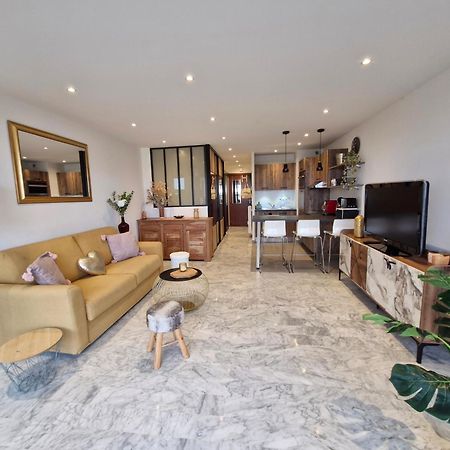 Sunny And Cosy Sea View Studio Antibes Extérieur photo