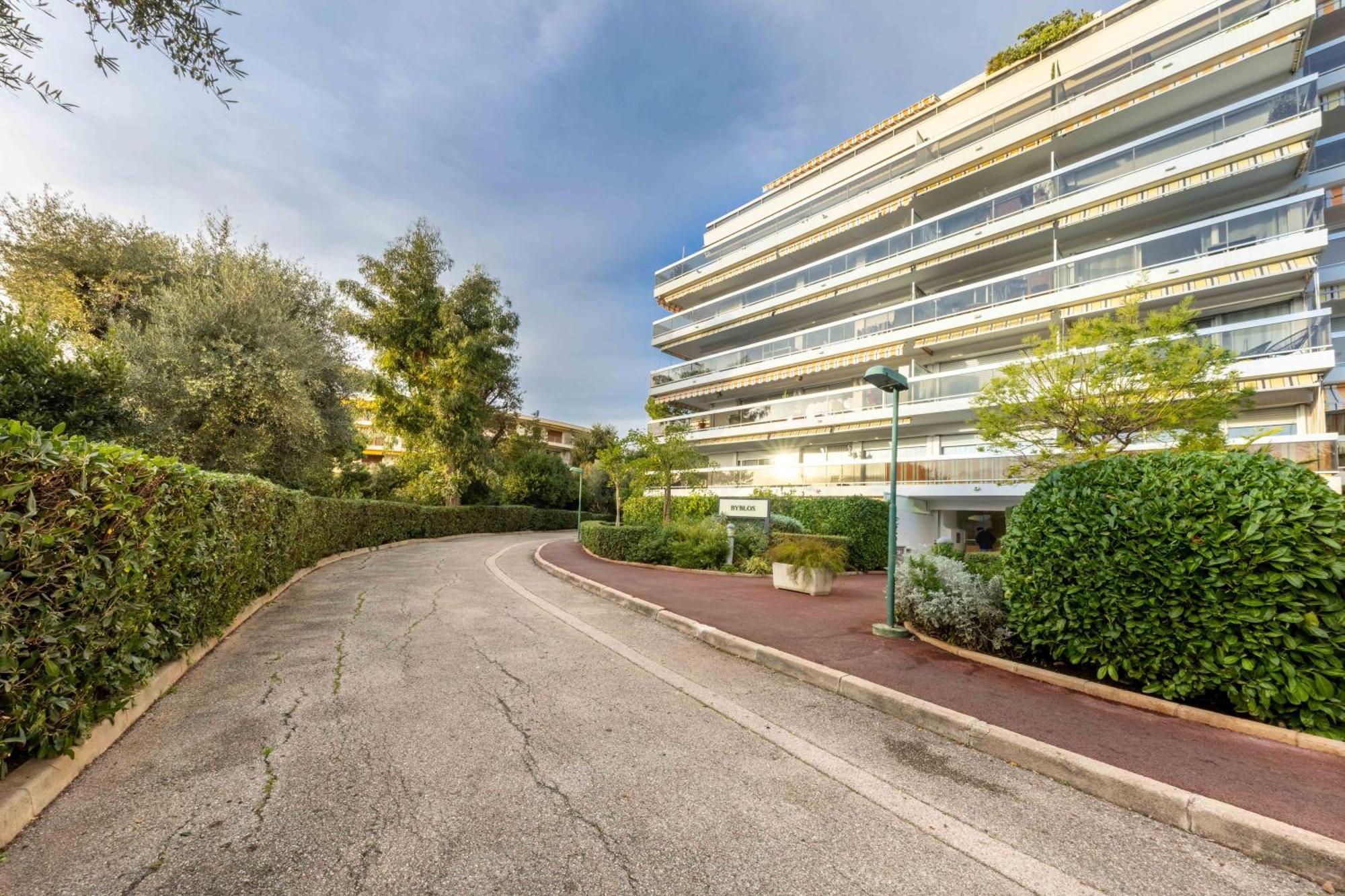Sunny And Cosy Sea View Studio Antibes Extérieur photo