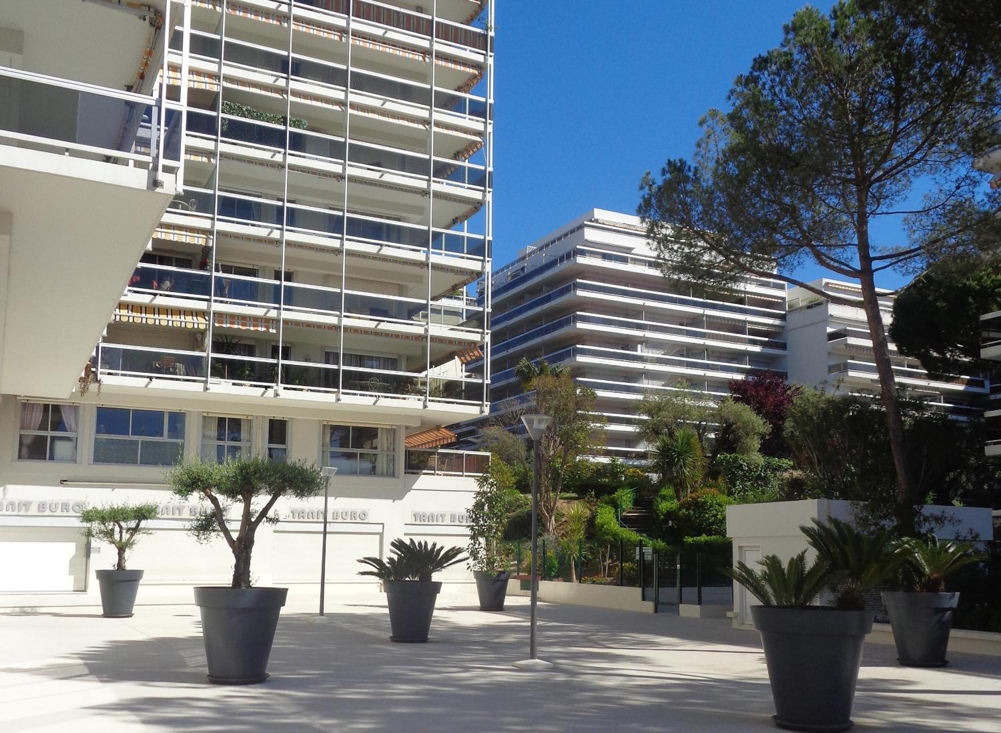 Sunny And Cosy Sea View Studio Antibes Extérieur photo